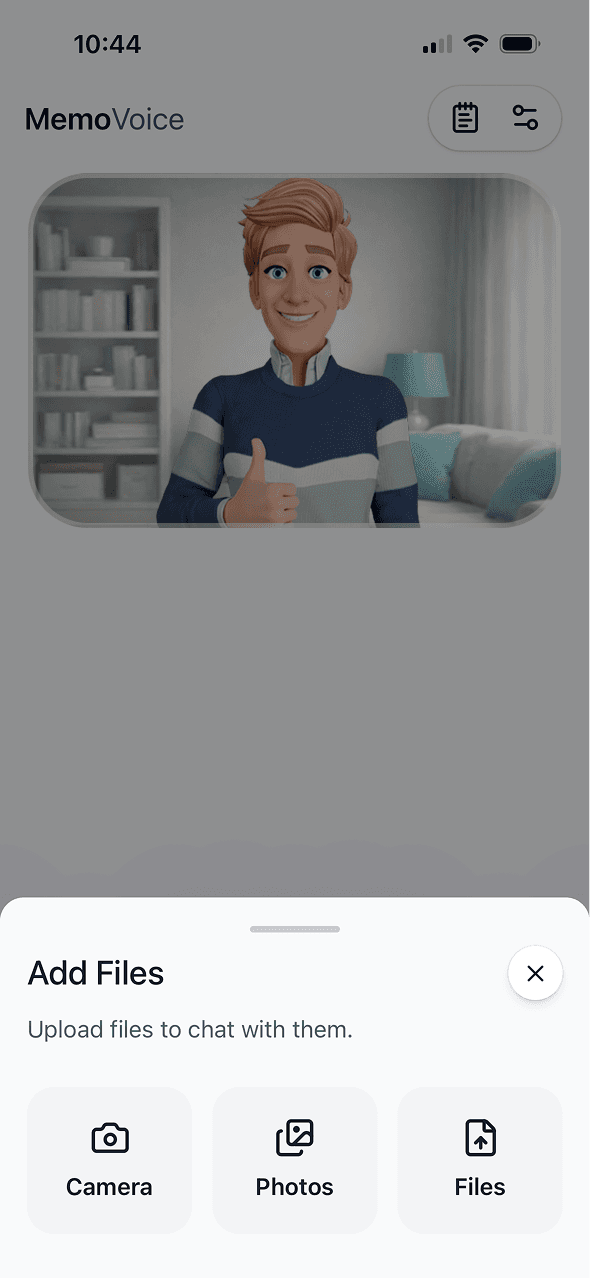 Upload your study materials.